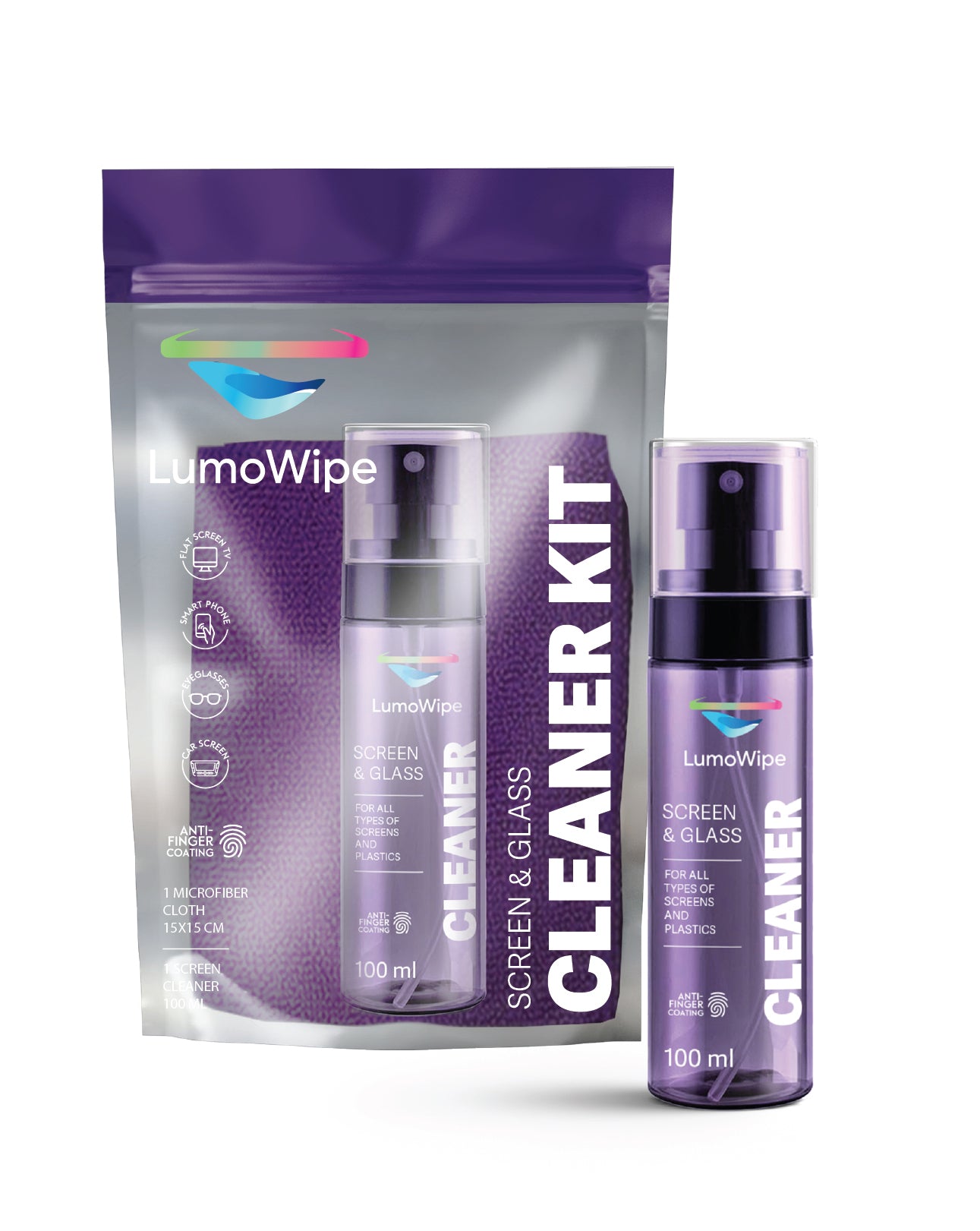 LumoWipe ekranu valiklis